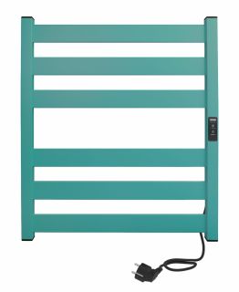 Полотенцесушитель электрический Indigo Oktava Slim 5 LСLOKS5E60-50CLRt 60x50 см бирюзовый